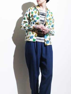 1960s leaf pattern jacket