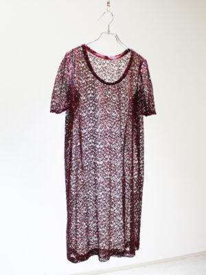 sequins lace dress