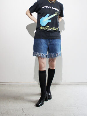 1970s cut off denim short pants