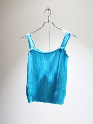 cable knit tank top
