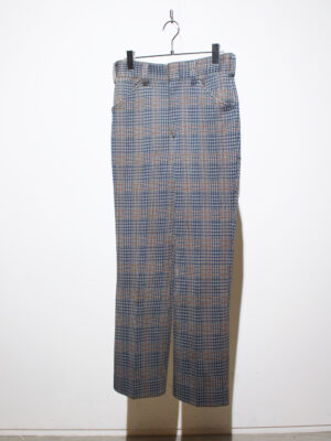 1970s houndstooth check pants