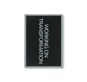 WORKING ON TRANSFORMATION by Newrope