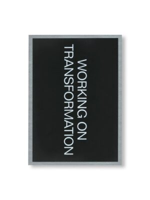 WORKING ON TRANSFORMATION by Newrope