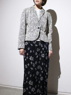 1980s over shoulder cropped jacket