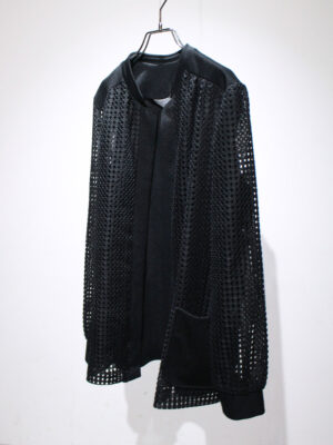 1980s knitting mesh jacket